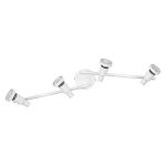 Ledvance LED Decor Faretti Acciaio Bianca 13W 920lm - 827 Bianco Molto Caldo | Dimmerabile