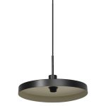 Ledvance Decor Plate Luce Pendente Nero | Adatto per E27