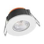 Ledvance Faretti LED Combo Fix Aluminium Bianca 6W 600lm 60D - 827-830-840 CCT | 82mm - Ritaglio 68mm - IP65