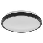 Ledvance Lampada Da Soffitto A LED Luce Da Parete Illuminazione del bagno Nero 18W 1150lm - 830-840 CCT | IP44