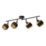 Ledvance Decor Faretti Hornet Soffitto Faretti Nero 4x2.8W - 827 Bianco Molto Caldo | Incl. 4x E14