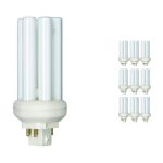 Confezione Multipack 10x Philips MASTER PL-T 18W - 830 Luce Calda | 4 Pin