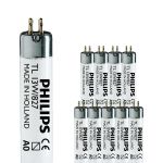 Confezione Multipack 10x Philips MASTER Super 80 T5 Short 13W - 827 Bianco Molto Caldo | 52cm