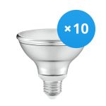 Confezione Multipack 10x Ledvance Faretti LED E27 PAR20 6.4W 350lm 36D - 927 Bianco Molto Caldo | Miglior Resa Cromatica - Dimmerabile - Sostitutiva 75W
