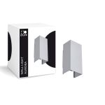 D'Lite Luce Da Parete Aurora Argento Up & Down 6.5W 500lm - 830-840 CCT | IP54