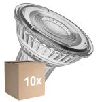 Confezione Multipack 10x Ledvance Faretti LED GU10 PAR16 6.1W 575lm 36D - 927 Bianco Molto Caldo | Miglior Resa Cromatica - Dimmerabile - Sostitutiva 80W