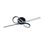 Eglo Luce da soffitto Selvina 1 Acciaio Aluminium Nero 10.5W 1450lm - 830 Luce Calda -  | IP20