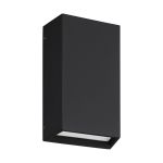 Eglo Luce Da Parete Spongano Aluminium Nero Up & Down 5W 600lm - 830-840-850-865 CCT | IP65