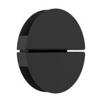 Eglo Luce Da Parete Vascella Acciaio Inossidabile Nero 5W 600lm - 827-840-865 CCT | IP44