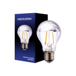 Noxion Lucent LED E27 Pera Filamento Chiara 7W 680lm - 827 Bianco Molto Caldo | Sostitutiva 60W