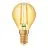 Osram Vintage 1906 LED E14 Sferica Filamento Oro 2.5W 220lm - 824 Bianco Molto Caldo | Sostitutiva 25W