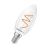 Osram Vintage 1906 LED Classic Slim E14 Candela Filamento Chiara 3.1W 300lm - 927 Bianco Molto Caldo | Miglior Resa Cromatica - Dimmerabile - Sostitutiva 25W