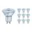 Confezione Multipack 10x Ledvance Performance Faretti LED Riflettore GU10 PAR16 8.3W 575lm 60D - 930 Luce Calda | Miglior resa cromatica - Dimmerabile - Sostitutiva 80W