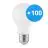 Confezione Multipack 100x LED Bulbo E27 Pera Ghiaccio 4.9W 470lm - 830 Luce Calda | Sostitua 40W