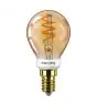 Philips Master Value LEDluster E14 Sferica Filamento Chiara 2.6W 136lm - 918 Bianco Molto Caldo | Miglior resa cromatica - Dimmerabile - Sostitutiva 15W