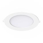 Noxion Downlight LED Slim V2.0 12W 1200lm 120D - 840 Bianco Freddo | 170mm - Ritaglio 150mm - IP44 - 1-10v Dimmerabile 