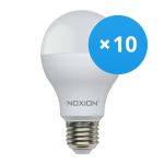 Confezione Multipack 10x Noxion Lucent Classic LED E27 Pera Ghiaccio 14W 1521lm - 827 Bianco Molto Caldo | Dimmerabile - Sostitutiva 100W