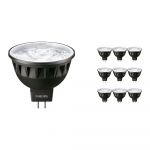 Confezione Multipack 10x Philips Master LEDspot GU5.3 MR16 6.7W 440lm 36D - 930 Luce Calda | Miglior resa cromatica - Dimmerabile - Sostitutiva 35W