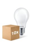 Confezione Multipack 10x Philips Corepro LEDbulb E27 Pera Ghiaccio 10.5W 1521lm - 830 Luce Calda -  | Sostitutiva 100W