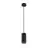 SLV Numinos Phase M Luce Pendente Aluminium Nero 20.1W 1925lm 24D - 927 Bianco Molto Caldo | Miglior Resa Cromatica - Dimmerabile 