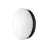 Ledvance Surface Bulkhead 300 15W 830 1400lm Nero IP65 | Luce d'emergenza 3H - Luce Calda