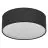 Ledvance Bulkhead Orbis Paris Nero | Adatto per 1x E27 - 300mm - IP20