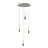 Osram Luce Pendente Decor Needle Plate Beige | Adatto per 4x E27 