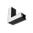 Ledvance Office Lineare Sf V L-Con Prism Nero 