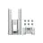 Ledvance Office Lineare Connettore Kit Bianca