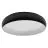 Ledvance Lampada Da Soffitto A LED Orbis Livia Nero e Legna 36W 2400lm - 830 Luce Calda -  | Dimmerabile al tocco