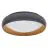 Ledvance Lampada Da Soffitto A LED Orbis Livia Grigio 24W 1200lm - 830 Luce Calda -  | Dimmerabile al tocco