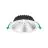 Sylvania Downlight LED Insaver Slim 175 Aluminium Bianca 13W 1650lm 70D - 830 Luce Calda -  | Ritaglio 175mm - IP44 - Dimmerabile