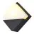 D'Lite Elios Luce Da Parete ABS Nero | IP54 - Adatto per 1x E27 