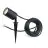 D'Lite Punta Light Fuse Cavo Dell'Alimentazione Nero | IP65 - Adatto per 1x GU10 | incl. cavo 2 Meter