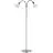 Nordlux Ray Pavimento Lamp Metallo e Vetro Cromo | Adatto per 2x E14