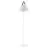 DFTP by Nordlux Strap Pavimento Lamp Metallo e Leather Bianca | Adatto per E27