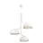 DFTP by Nordlux Luce Pendente Tullio Metallo Bianca | E14 