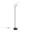 Nordlux Wilson Pavimento Lamp Vetro e Metallo Nero | Adatto per G9