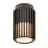 Nordlux Aludra Luce da soffitto Aluminium Nero | IP44 - Adatto per E27