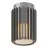 Nordlux Aludra Luce da soffitto Aluminium Antracite | IP44 - Adatto per E27