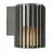 Nordlux Aludra Luce Da Parete Aluminium Antracite | Adatto per E27