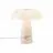 DFTP by Nordlux Glossy Lampada Da Tavolo Marmo e Vetro Rosa | 220mm - Adatto per E14