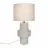 Nordlux Dugan Lampada Da Tavolo Ceramic e Tessuto Beige | Adatto per E14