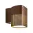 Nordlux Sidara Luce Da Parete Marrone | Seaside - IP54 - Adatto per E27