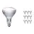 Confezione Multipack 10x Philips  BR125 E27 Riflettore 250W | Infrared 