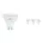 Confezione Multipack 4x Osram Parathom Retrofit Faretti LED GU10 PAR16 5W 250lm 120D - 827 Bianco Molto Caldo | RGBW - Dimmerabile - Sostitutiva 25W