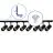 Set completo 1-Fase Rail L 1,5 x 2 Metro Nero | incl. 8x Faretti + GU10 2700K 3W Dimmerabile + Tappo Di Chiusura, Connettore di Alimentazione e L -Connettore 