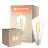 Confezione Multipack 6x Ledvance Filamento LED E27 Pera Chiara 3.8W 806lm - 830 Luce Calda | Sostitua 60W