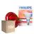 Confezione Multipack 10x Philips BR125 IR 150W E27 230-250V Rossa