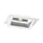 Downlight LED Paretewasher Paretey Maxi Bianca 46W 6400lm 70x75D - 840 Bianco Freddo - 238x145mm